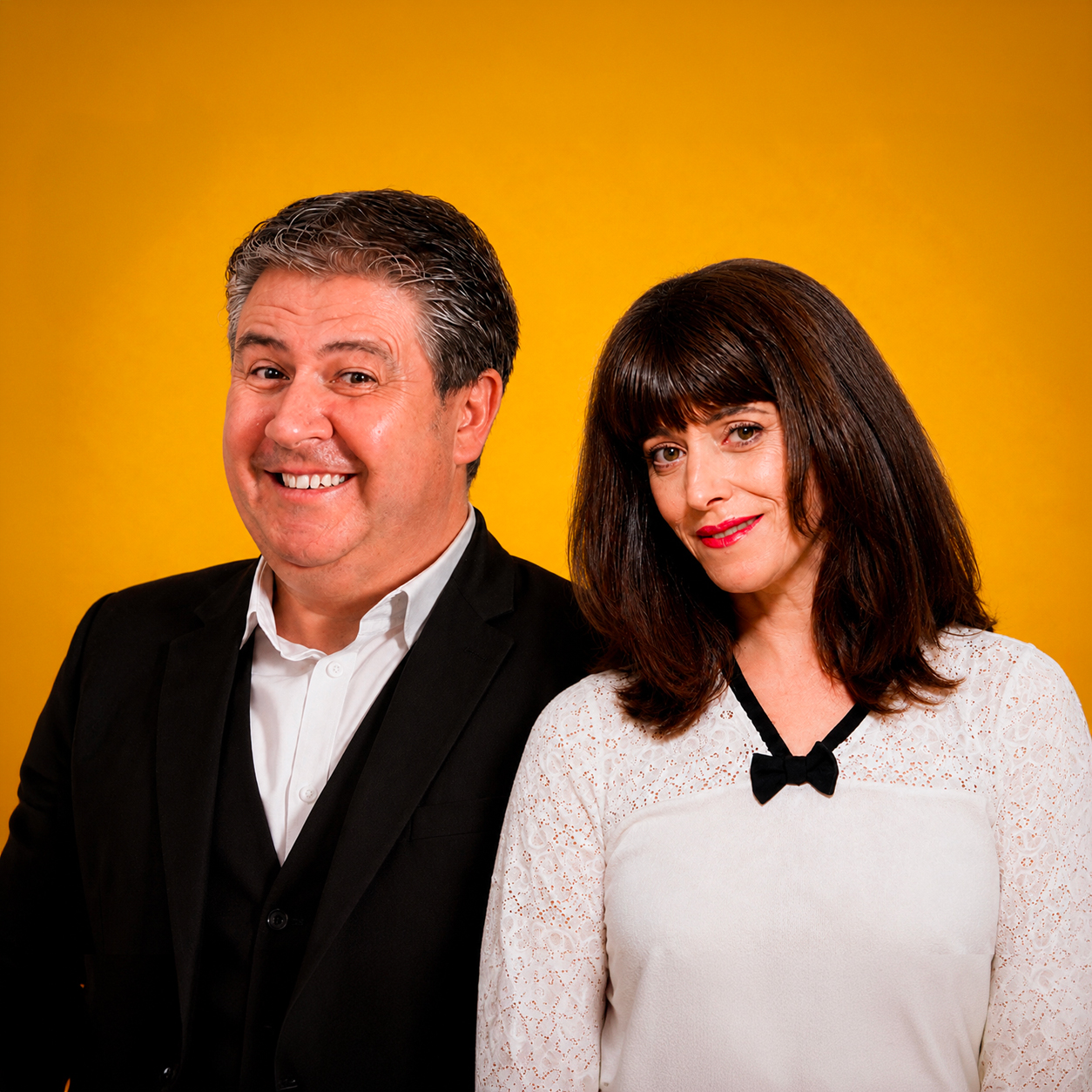 Patricia Di Fraja et Olivier Payré, duo d'humoristes au Gala du Rire